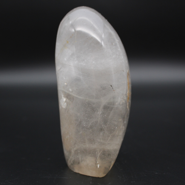 Quartz cristal de roche naturel de décoration