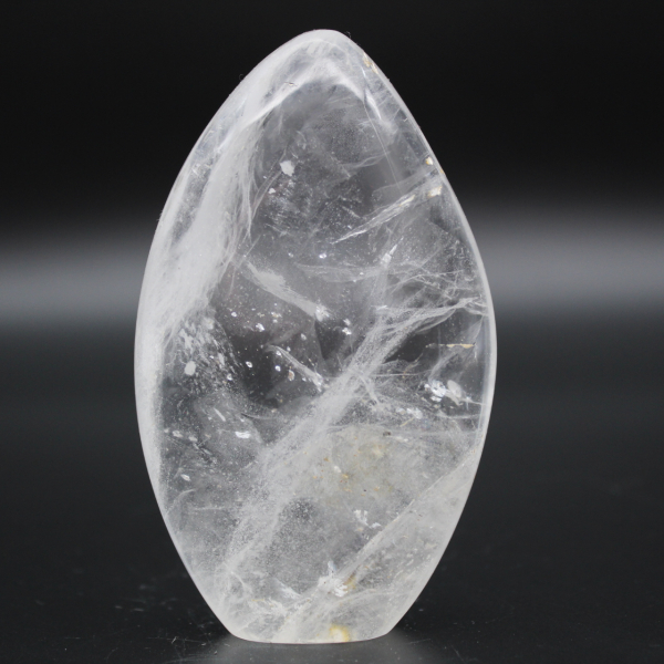 Quartz cristal de roche naturel pour ornement