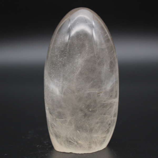Pierre en quartz cristal de roche naturel