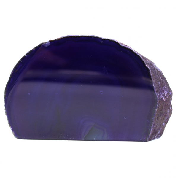 Agate violette minérale