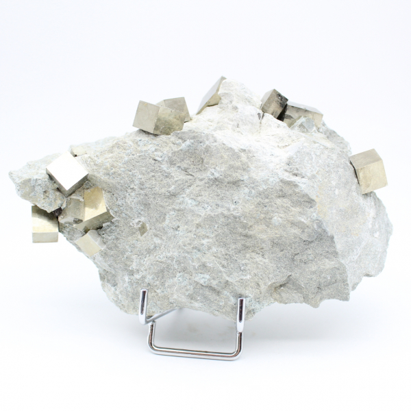 Lot de Pyrite cristaux cubiques