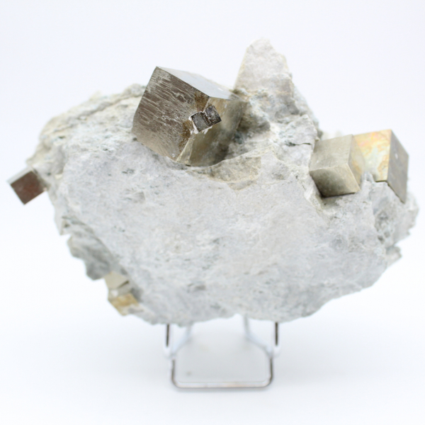 Lot de Pyrite cristaux cubiques