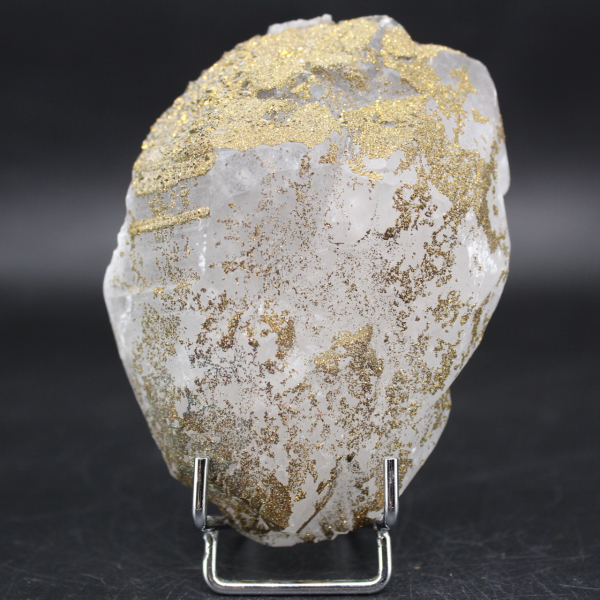 Pyrite sur calcite