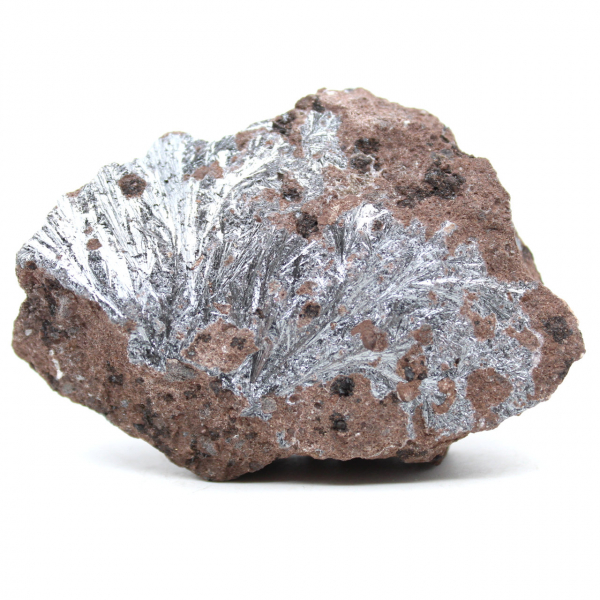 Pyrolusite cristallisée naturelle
