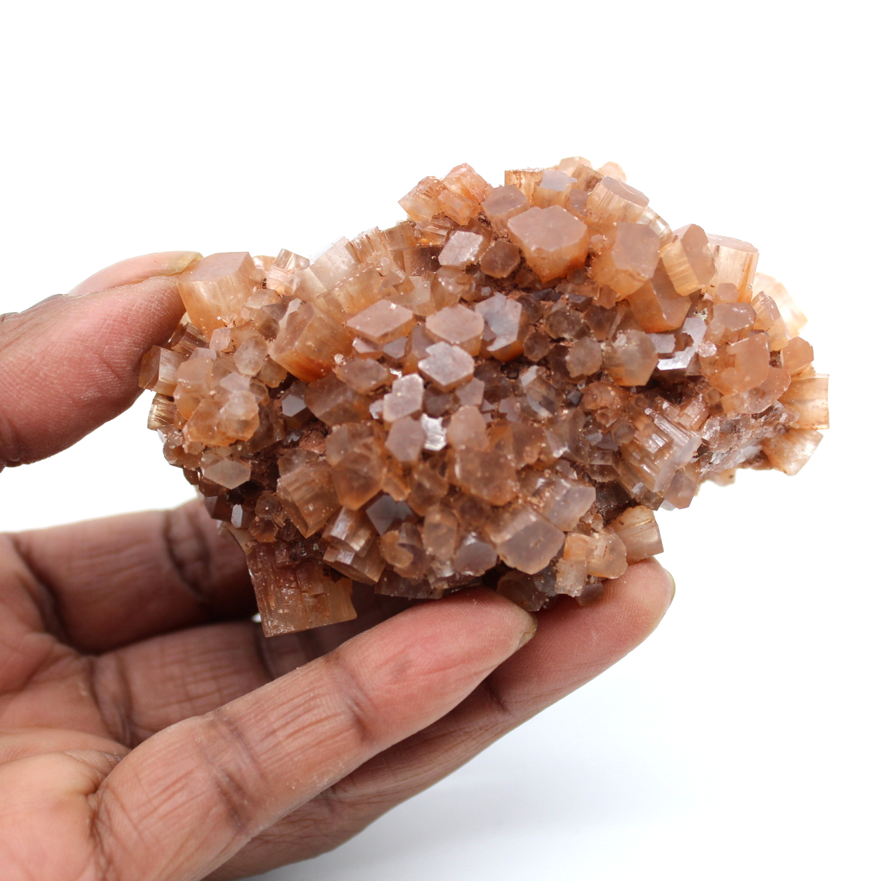 Roche d'aragonite naturelle