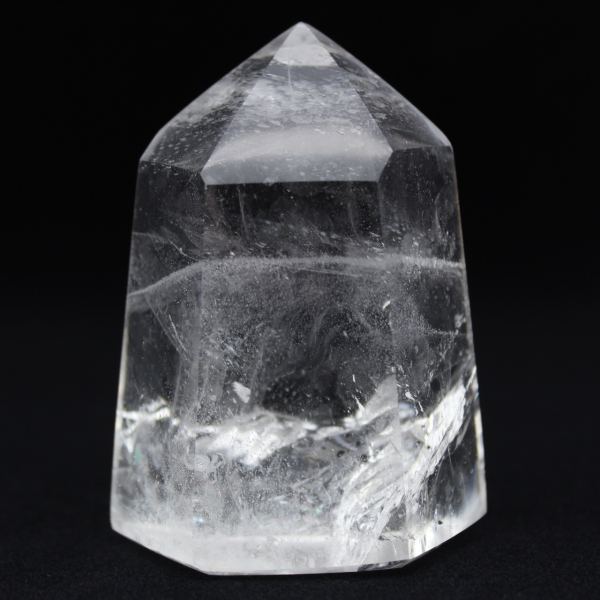 Prisme de cristal de roche de décoration