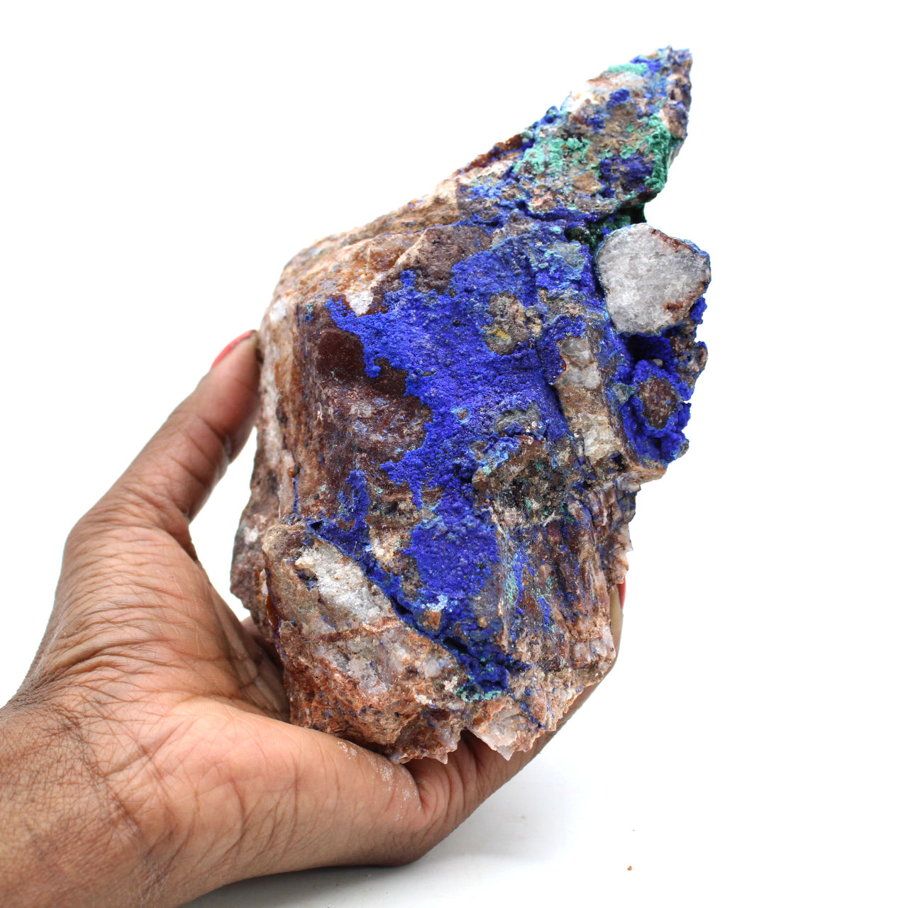 Azurite malachite et galène
