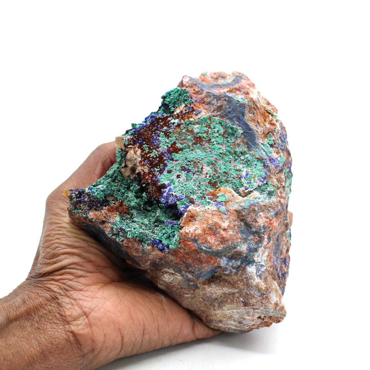 Azurite et malachite