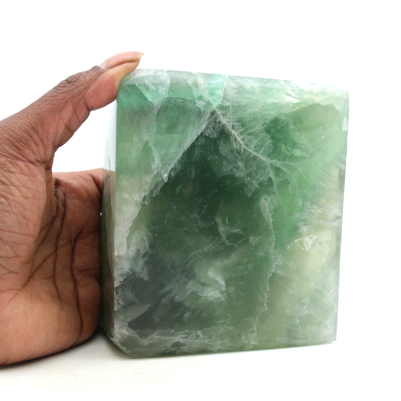 Octaèdre en Fluorite verte