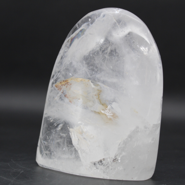 Cristal de roche polie forme libre