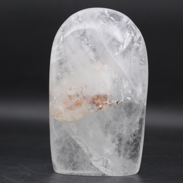 Pierre de cristal de roche polie polie