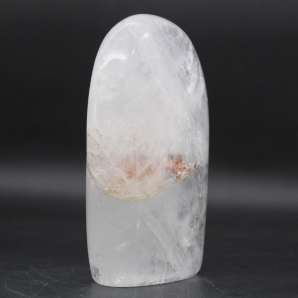 Pierre de cristal de roche polie polie
