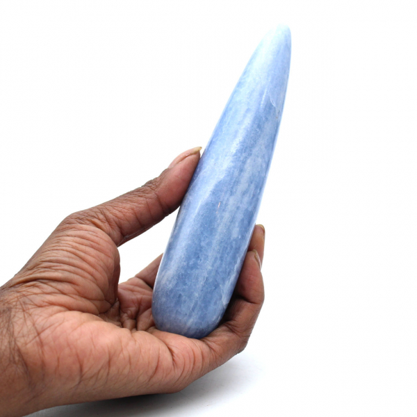 Bâton de calcite bleue