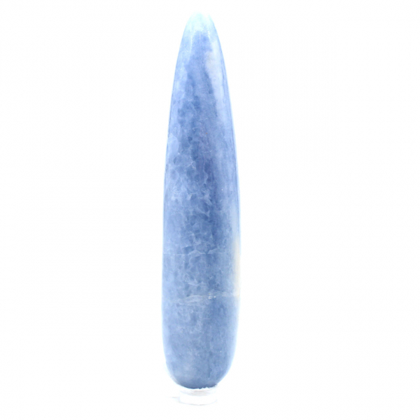 Bâton de massage en calcite bleue