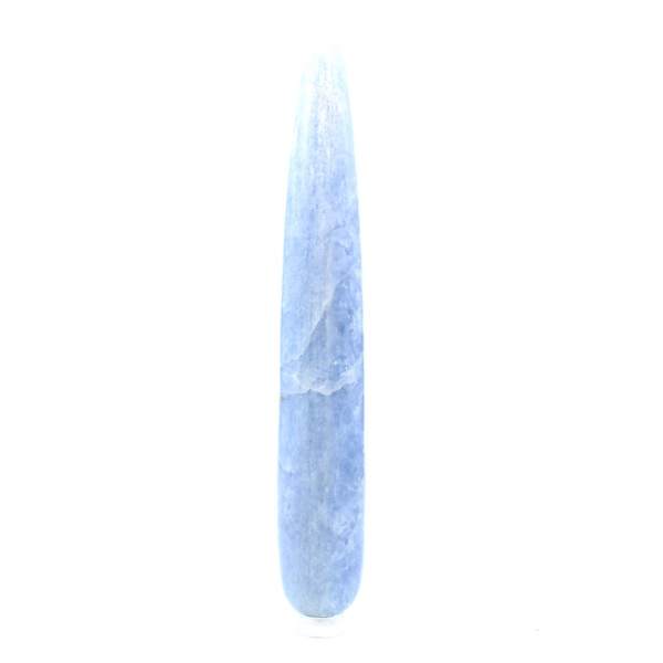 Bâton en calcite bleue