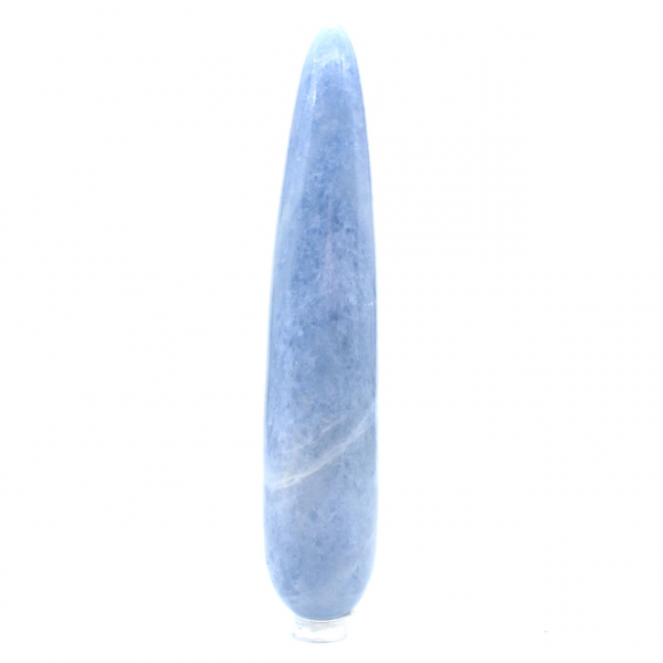 Bâton de massage en calcite bleue