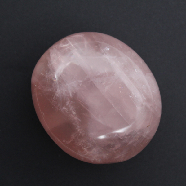 Galet en quartz rose