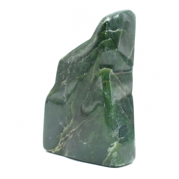 Jade néphrite roche polie