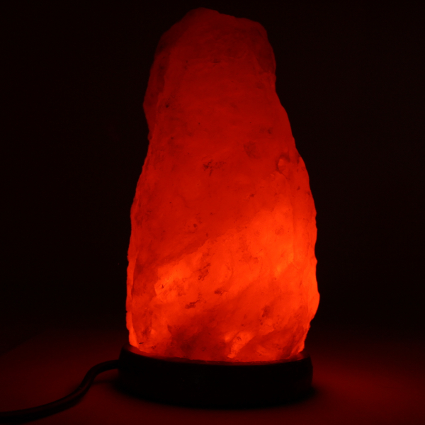 Lampe USB en roche de sel