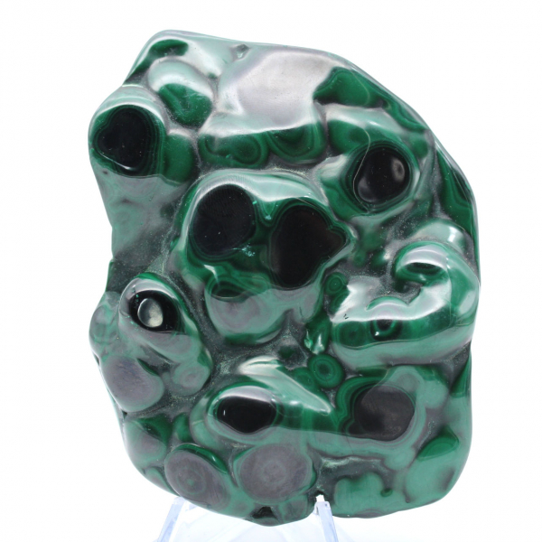 Pierre de collection en malachite