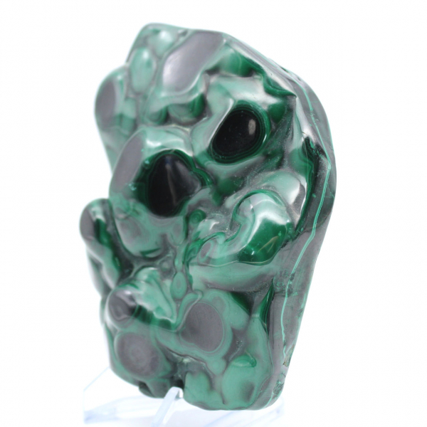 Pierre de collection en malachite