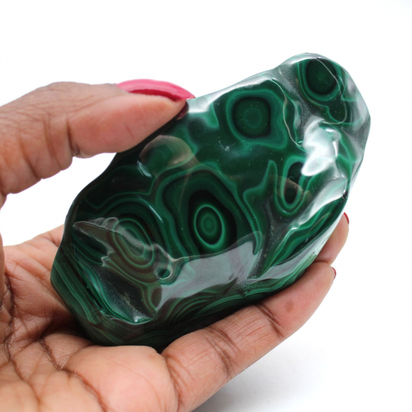 Forme libre en malachite