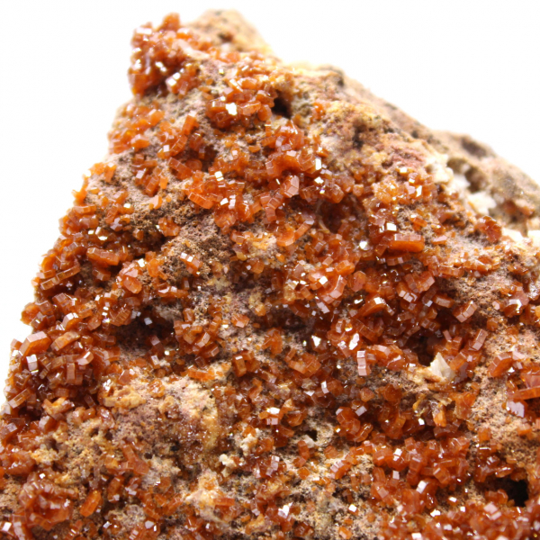 Cristallisation de vanadinite naturelle