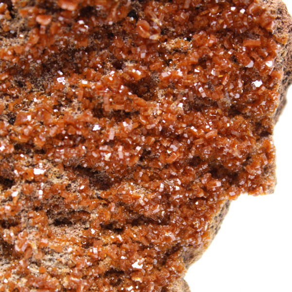 Cristallisation de vanadinite naturelle