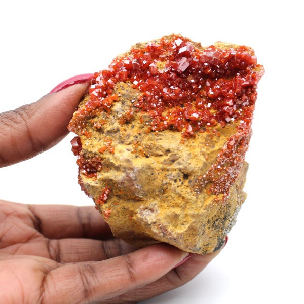 Vanadinite en cristaux