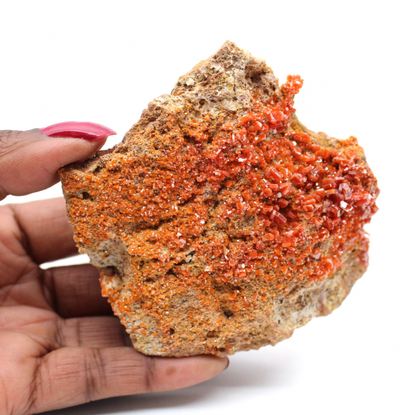 Pierre naturelle de vanadinite