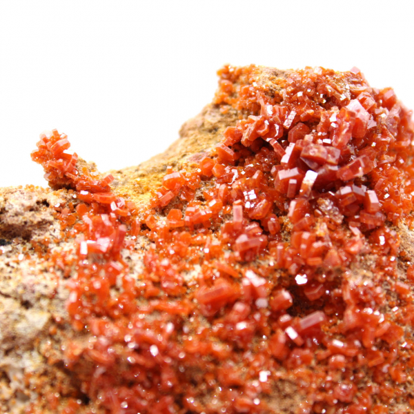 Pierre naturelle de vanadinite