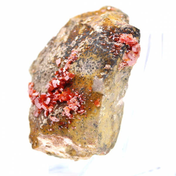 Cristaux de vanadinite sur gange