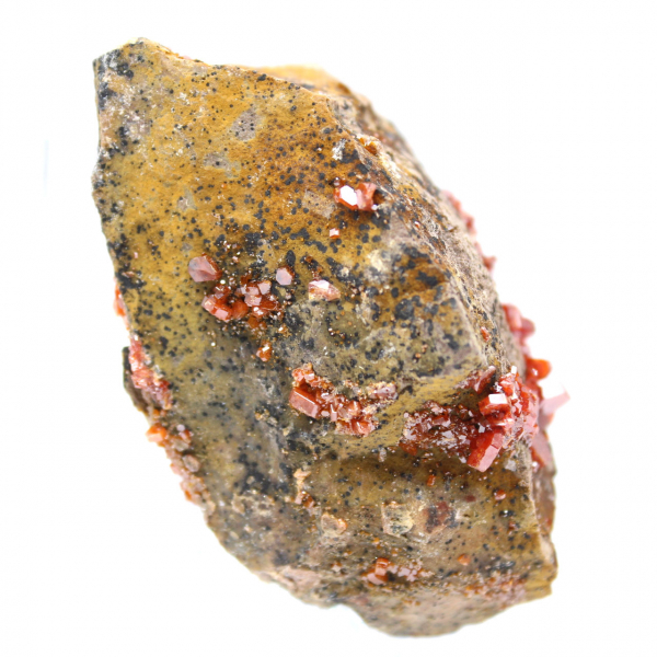 Cristaux de vanadinite sur gange