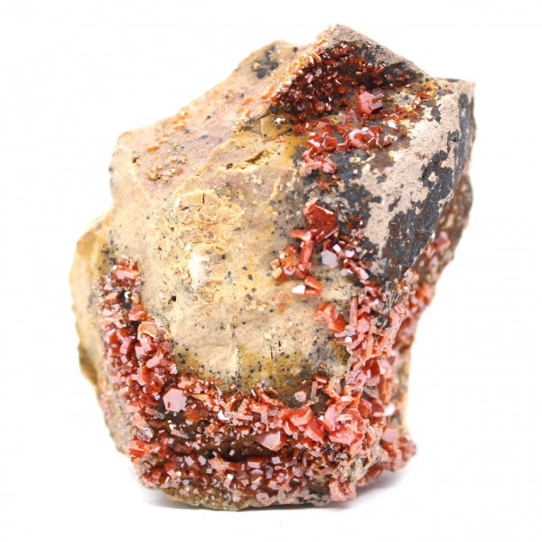 Cristaux de pierre de vanadinite