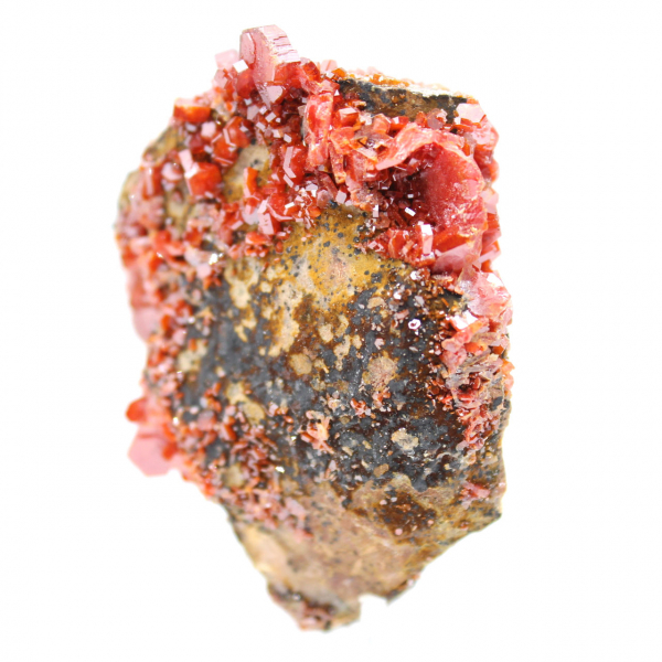 Cristaux de vanadinite sur gangue