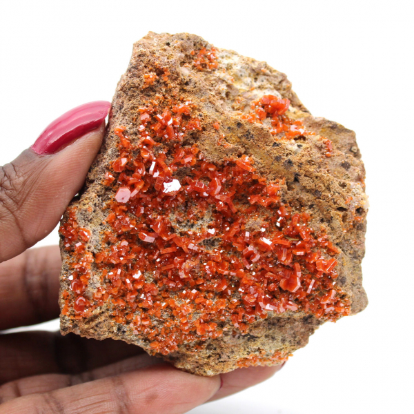 Vanadinite cristalisée