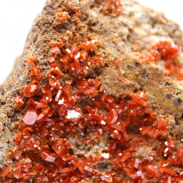 Vanadinite cristalisée