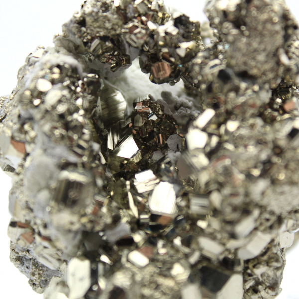 Pyrite cristallisée 