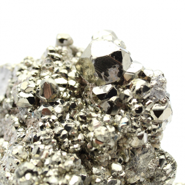 Cristaux de pyrite du Pérou