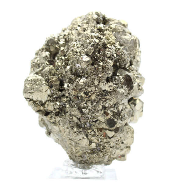 Cristallisation de pyrite sur socle