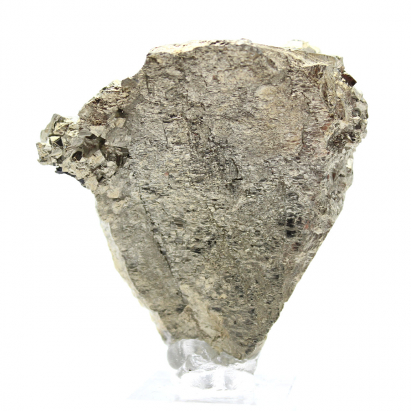 Cristaux de pyrite, quartz et sphalérite sur socle