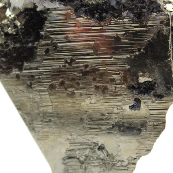 Cristaux de pyrite, quartz et sphalérite sur socle