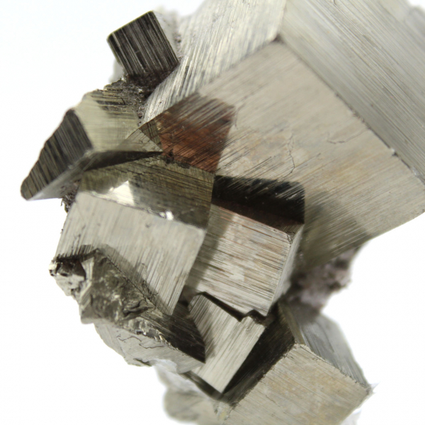 Pyrite naturelle sur socle