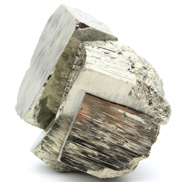 Pyrite naturelle grands cristaux cubiques