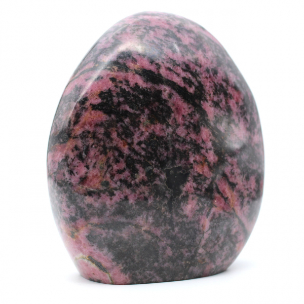 Roche de Rhodonite polie