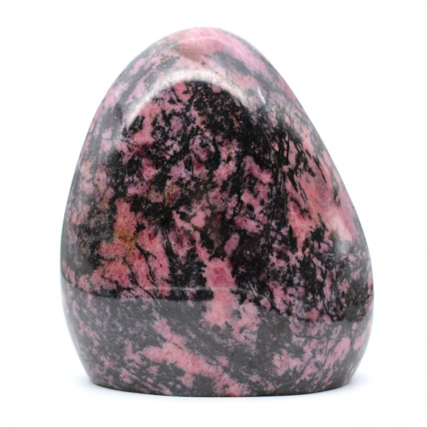 Roche polie en Rhodonite