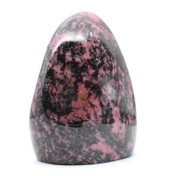 Roche polie en Rhodonite