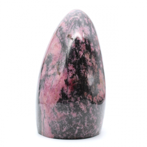 Roche polie en Rhodonite