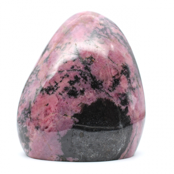 Roche polie en Rhodonite