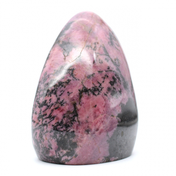 Roche polie en Rhodonite